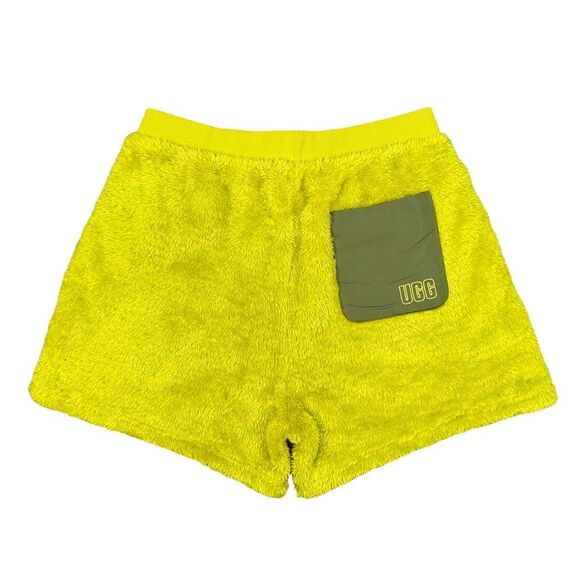 UGG Australia Camilia Sherpa Shorts - Relish / Sapling - Size Large - Picture 4 of 6